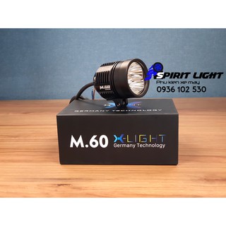 Trợ sáng cao cấp X-Light M60 Plus chip led Osram