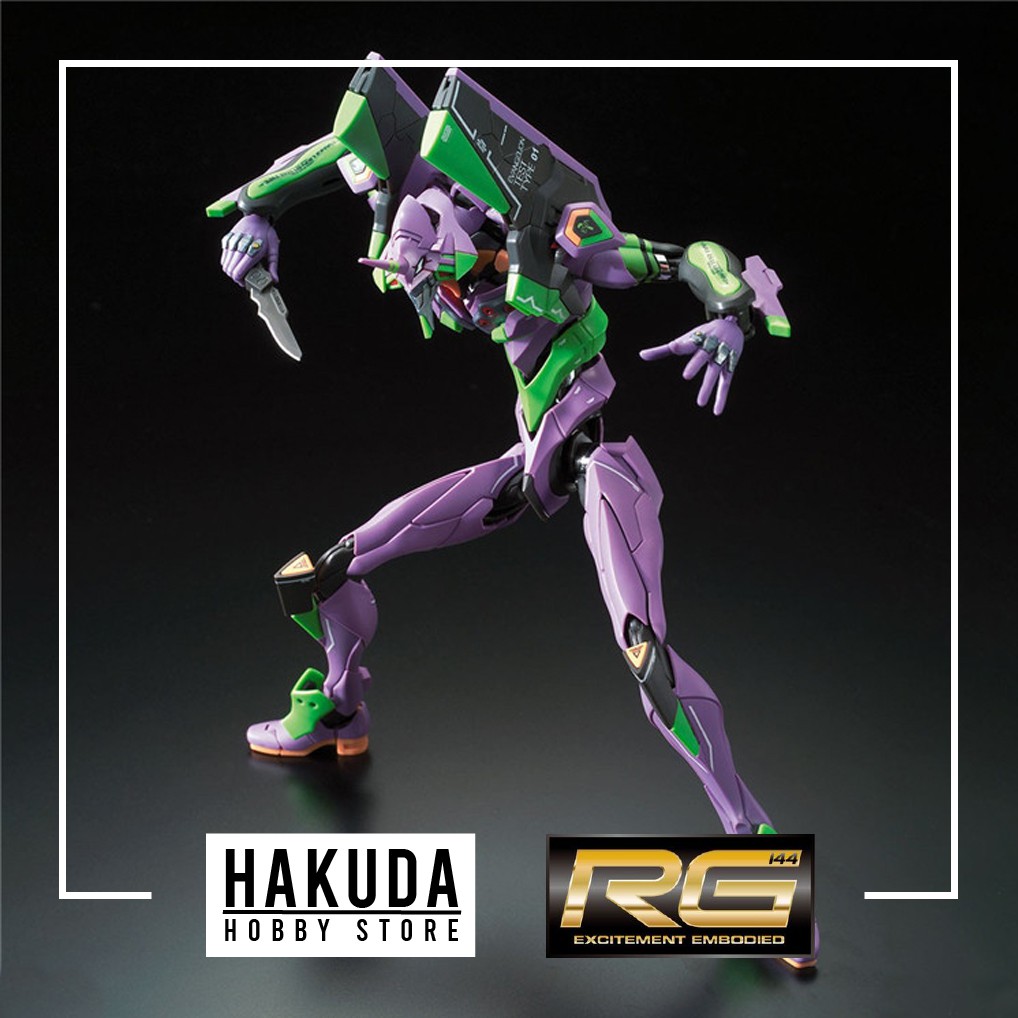 Mô hình RG 1/144 Evangelion Unit 01 Eva 01 - Chính hãng Bandai Nhật Bản