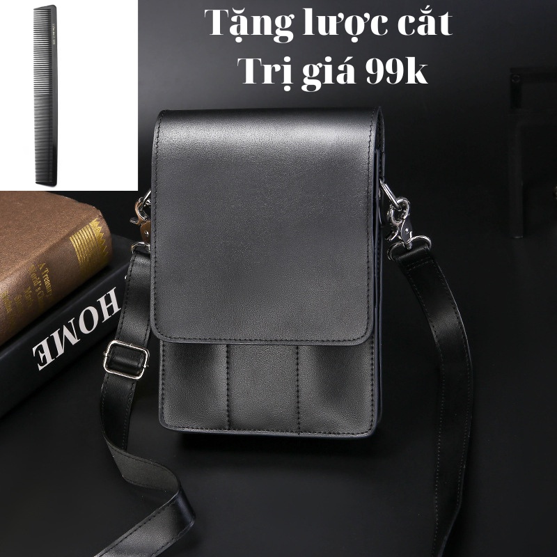 Túi đựng kéo cắt tóc-Bao da đựng kéo cao cấp