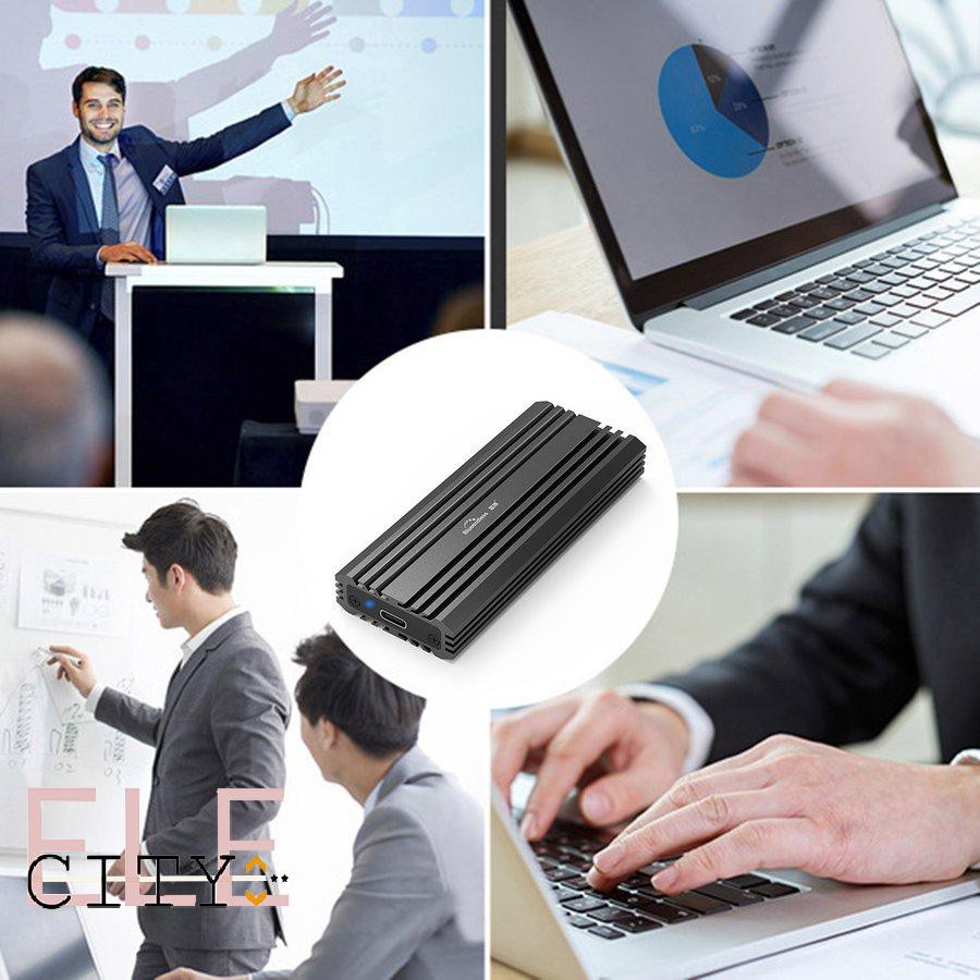 ✨COD✨Blueendless 2807N SSD Mobile Enclosure NVME M.2 Solid State Drive Enclosure