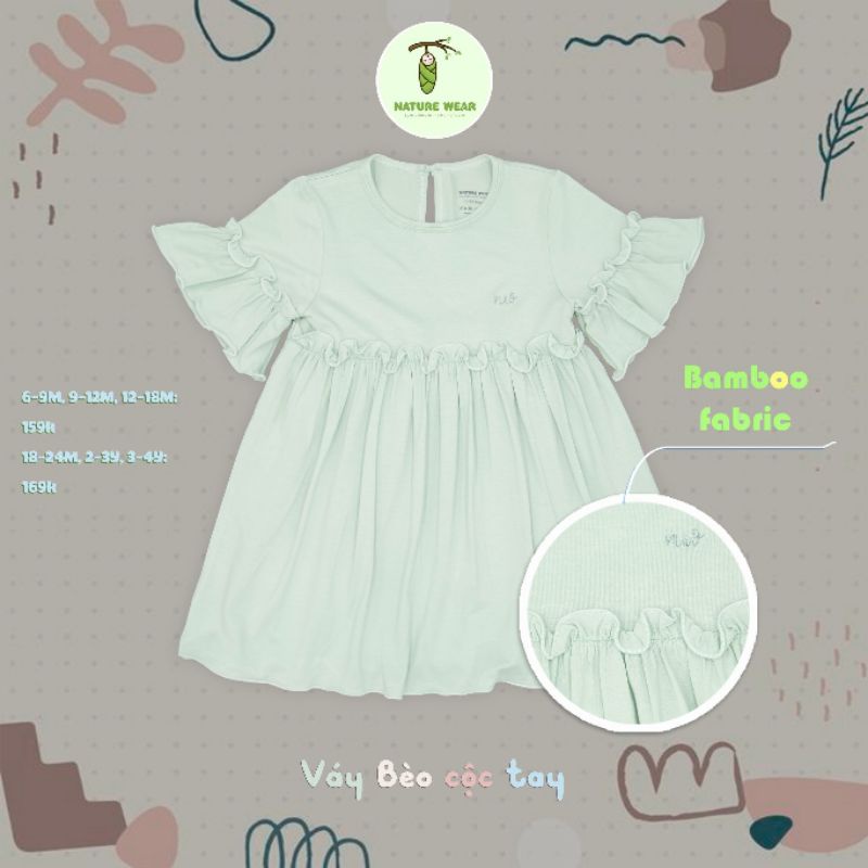 Váy bé gái siêu dễ thương Nature wear