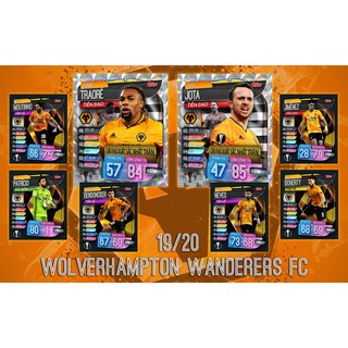 [GIẢM GIÁ] - Set thẻ in Match Attax Wolves FC phiên bản Poca