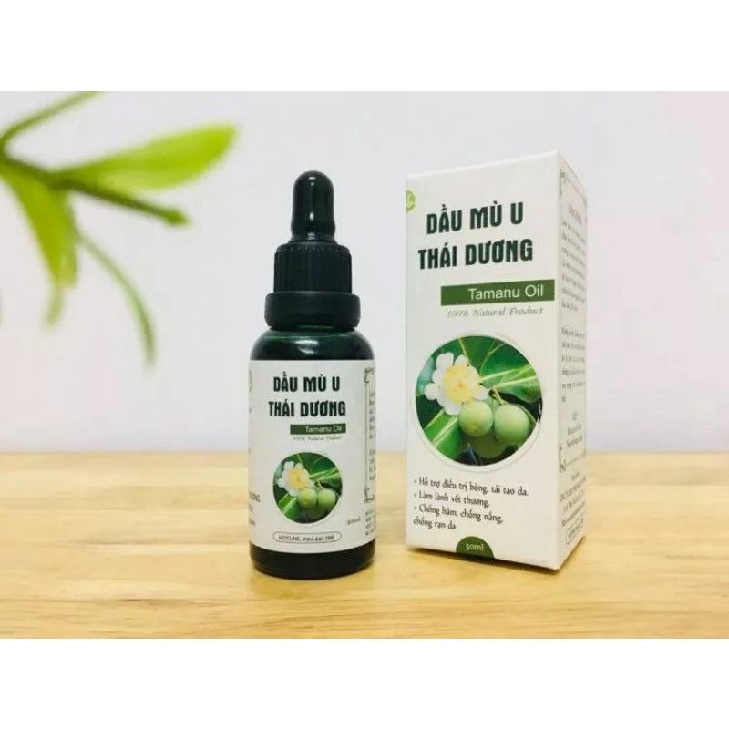 Dầu Mù U Thái Dương ép lạnh nguyên chất