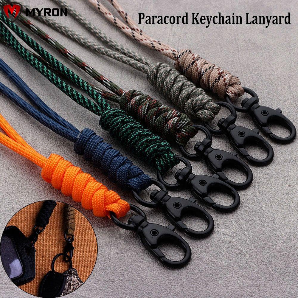 Móc Khóa Dây Dù Tự Vệ Xoay 17 Kiểu Chất Lượng Cao