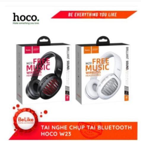 CHÍNH HÃNGTai Nghe Bluetooth Chụp Tai Hoco W23 Có Khe Cắm Thẻ Nhớ { BẢO HÀNH ĐỔI MỚI}