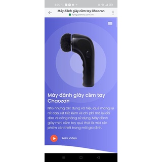  Máy đánh giày cầm tay Chaozan 