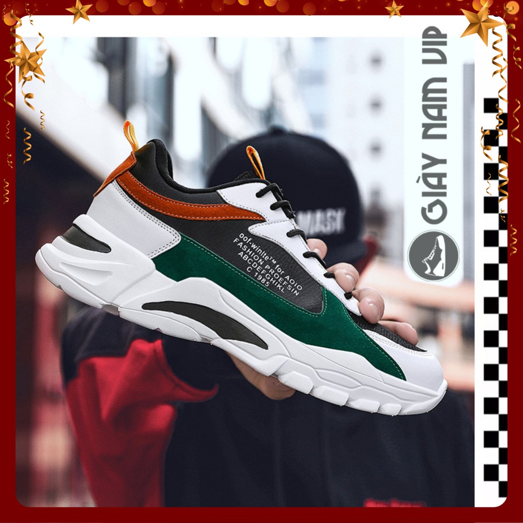 Giày Nam Thể Thao - FREESHIP - Giày Sneaker Thể Thao Trẻ Trung SNK03 | BigBuy360 - bigbuy360.vn