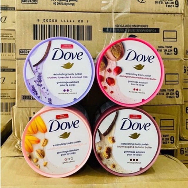 Tẩy tế bào chết Dove mỹ