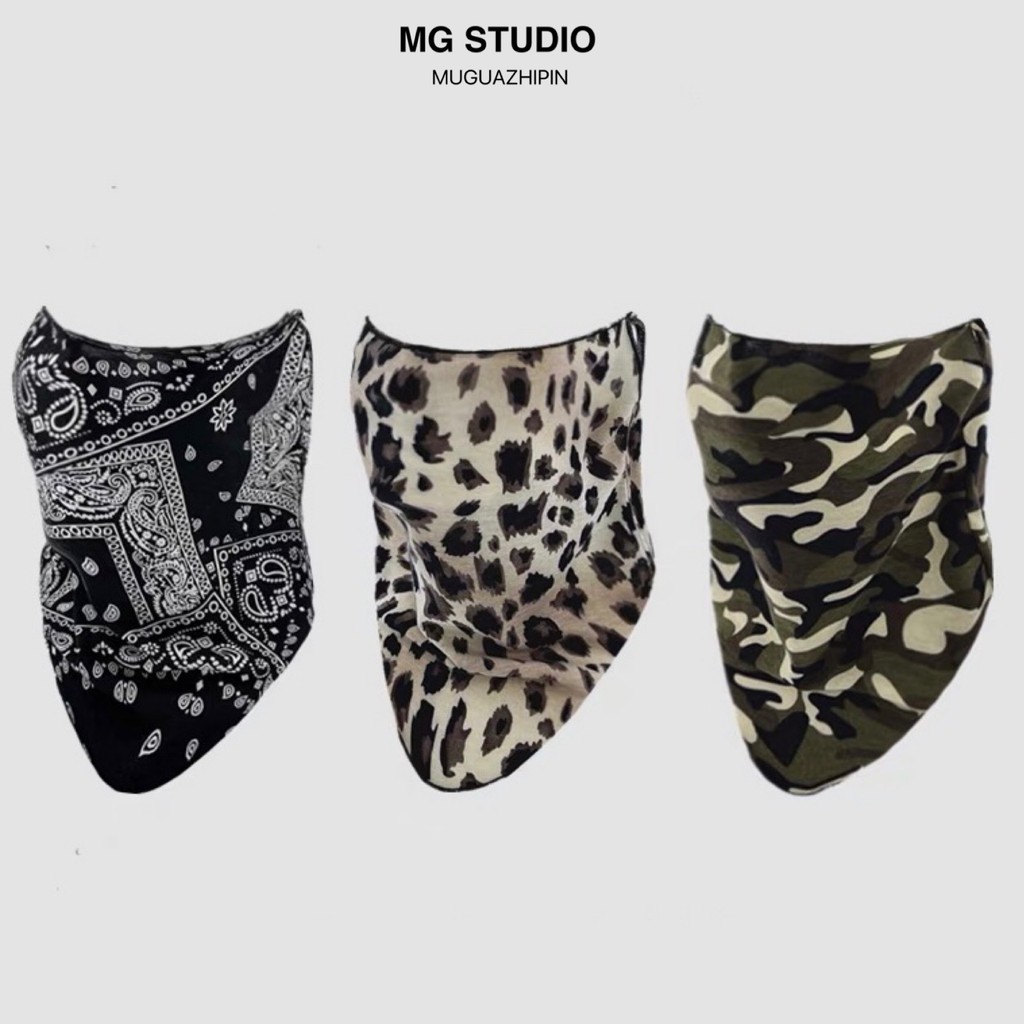 Khẩu Trang Chống Nắng Mg Studio 9 Màu Tùy Chọn Thời Trang Mùa Hè | BigBuy360 - bigbuy360.vn