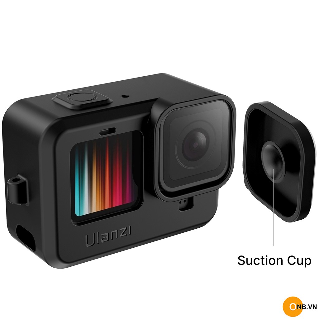 Gopro 9 Vỏ Silicon Ulanzi G9-1 kèm nắp che lens