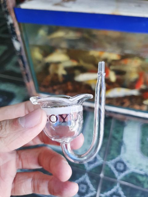 CÓC SỦI CO2 BOYU THỦY TINH CHO HỒ THỦY SINH