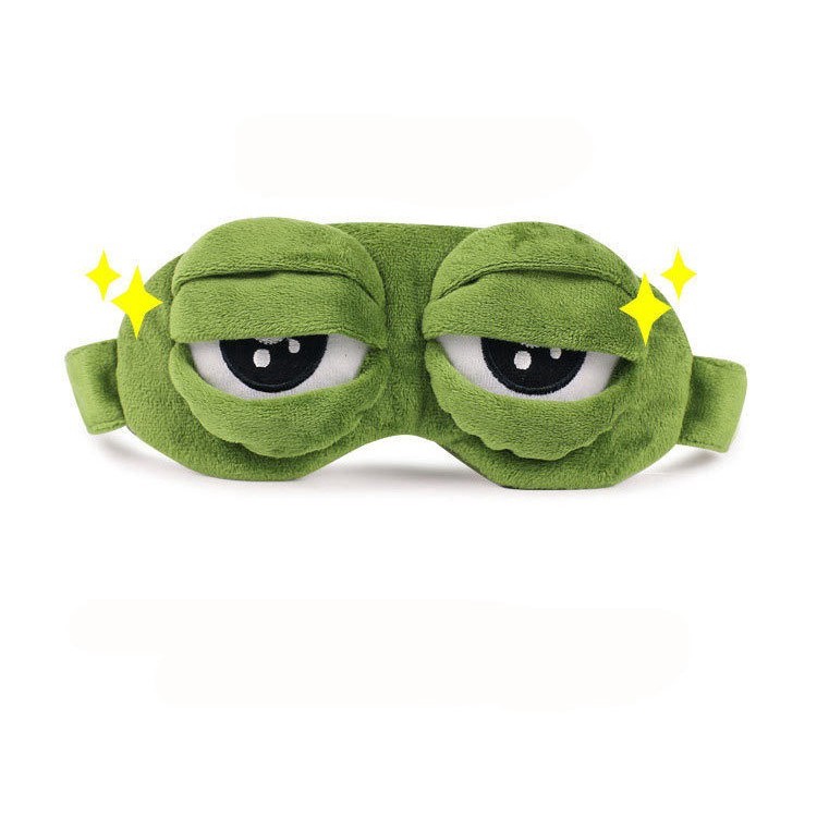 Bịt mắt họa tiết mắt ếch 3D tiện dụng khi đi du lịch