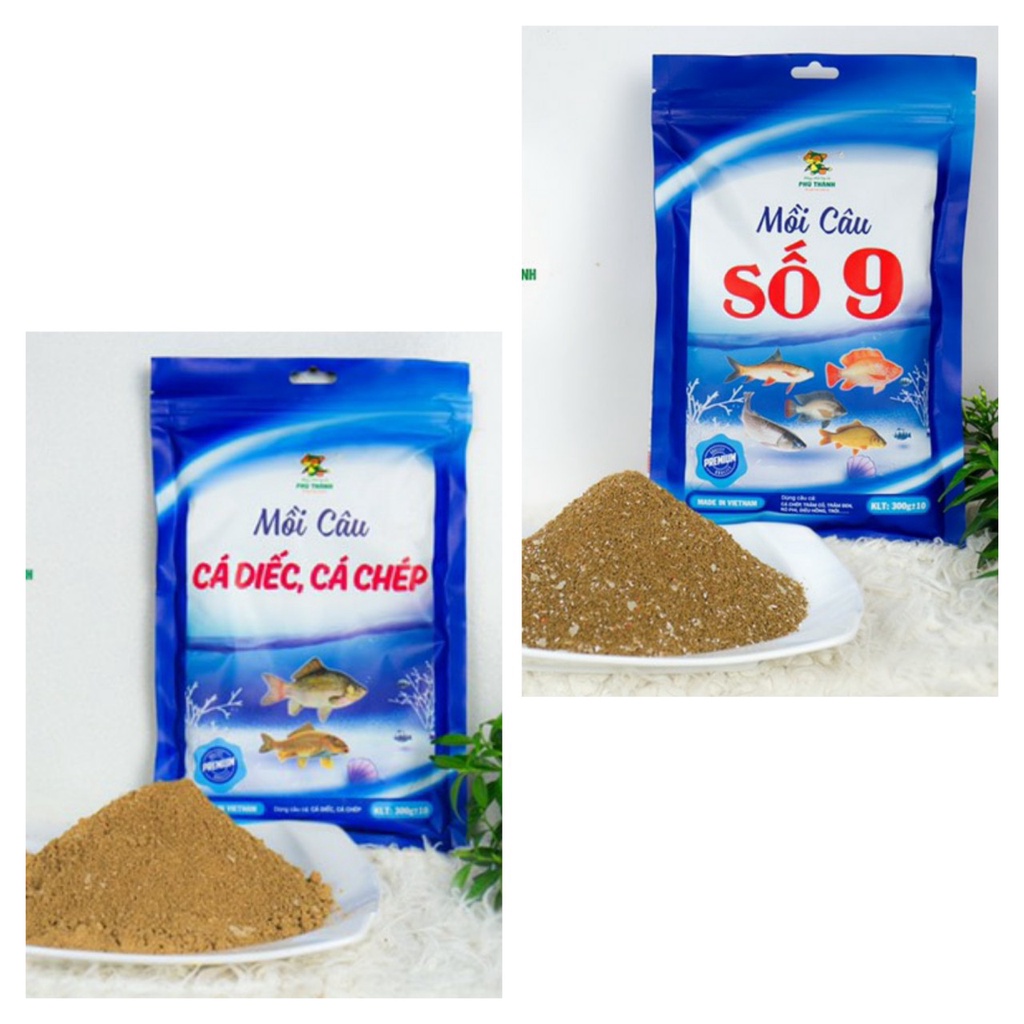 COMBO1 mồi câu Cá diếc. Hãng mồi câu cá Phú Thành