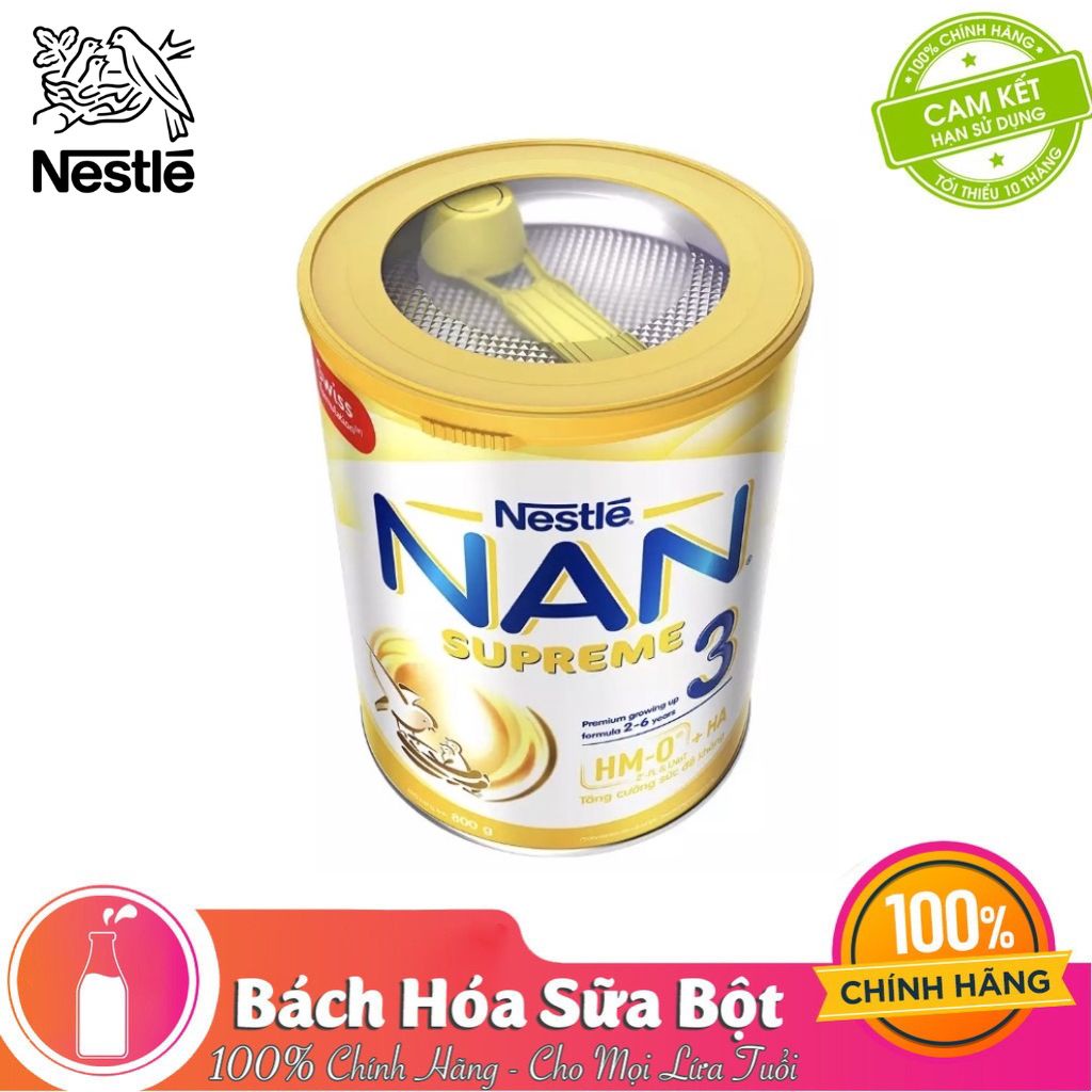 Sữa Bột Nestle' Nan Supreme Pro 3 - 800g