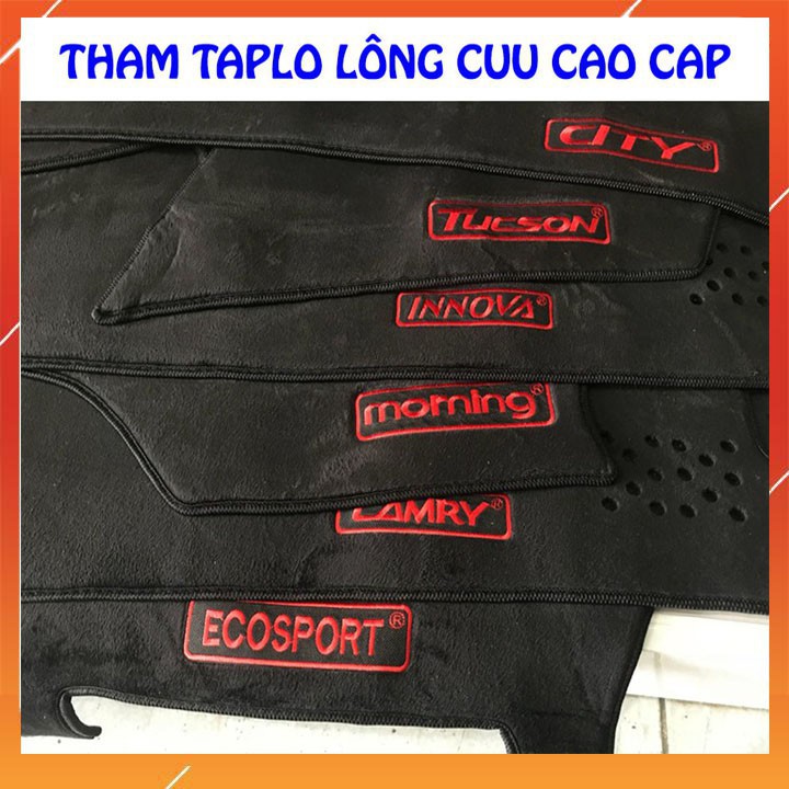 Thảm taplo nhung Mazda 6 2013 - 2021 Nhung lông cừu 3 lớp có chống trượt