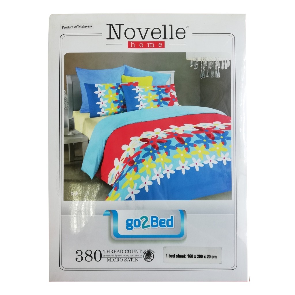 Tấm ga giường Novelle Go2bed Finn 160x200cm