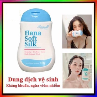 Dung dịch vệ sinh phụ nữ hana soft silk