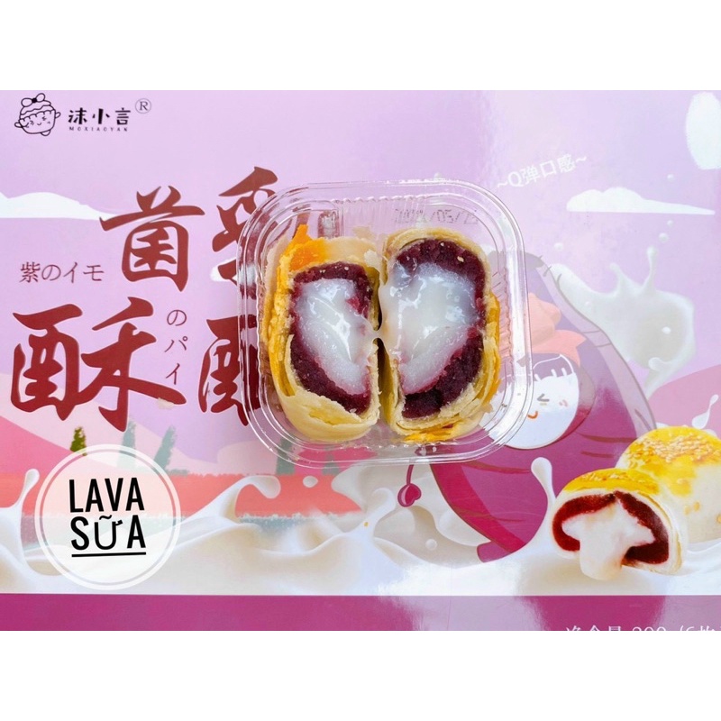 BÁNH TRỨNG CHẢY MOXIAOY 4VỊ SIÊU NGON