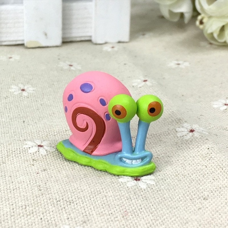 Set 6 Mô Hình Nhân Vật Phim Hoạt Hình SpongeBob