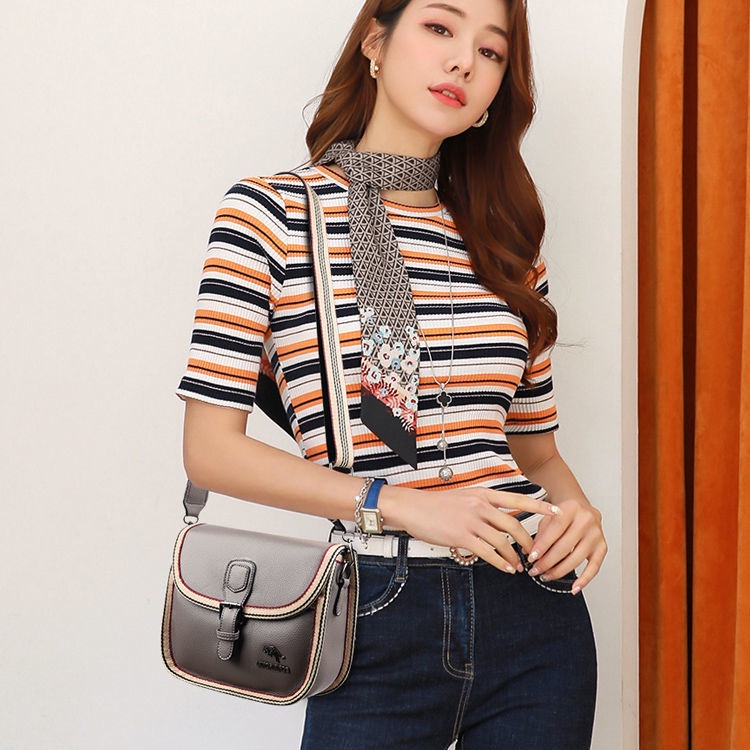 Hàng Mới Về Túi Xách Da Bò Đeo Vai Cỡ Lớn Phong Cách Retro Hợp Thời Trang Cho Nữ