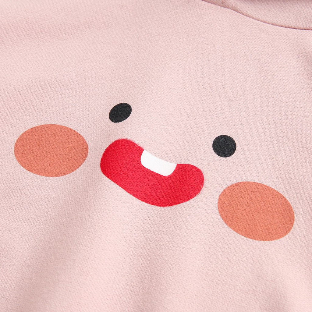 Áo Liền Quần Sanlutoz Họa Tiết Hoạt Hình Dễ Thương Phong Cách Mùa Thu Cho Bé Gái