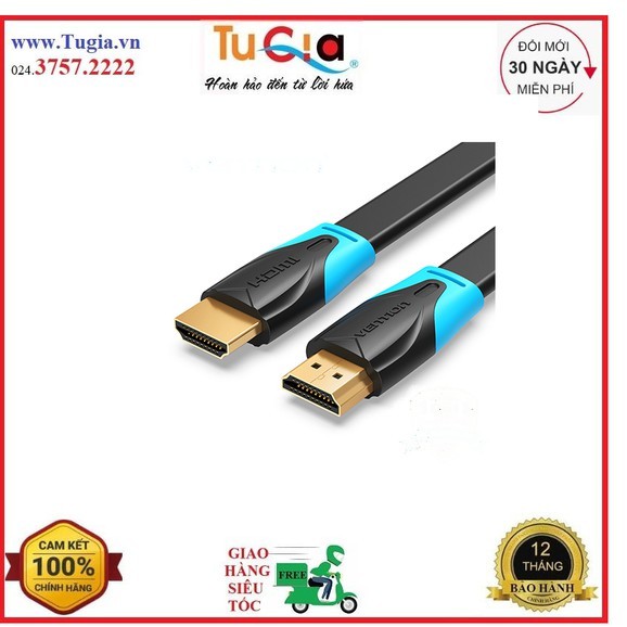 Dây cáp HDMI Vention VAA-B02-L300 3m Hỗ trợ 2K, 4K chính hãng