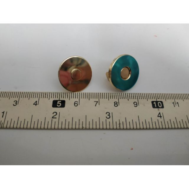 Nam châm loại mỏng cao cấp mạ màu vàng size 18mm