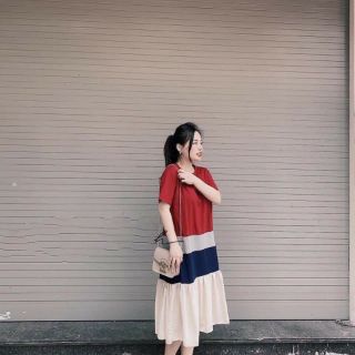 [Ảnh sàn+clip] VÁY MAXI COTTON MIX MÀU