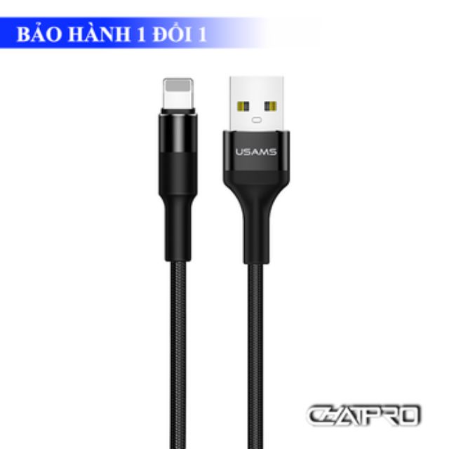 Cáp sạc dây dù chính hãng cho iPhone, Samsung, Oppo...