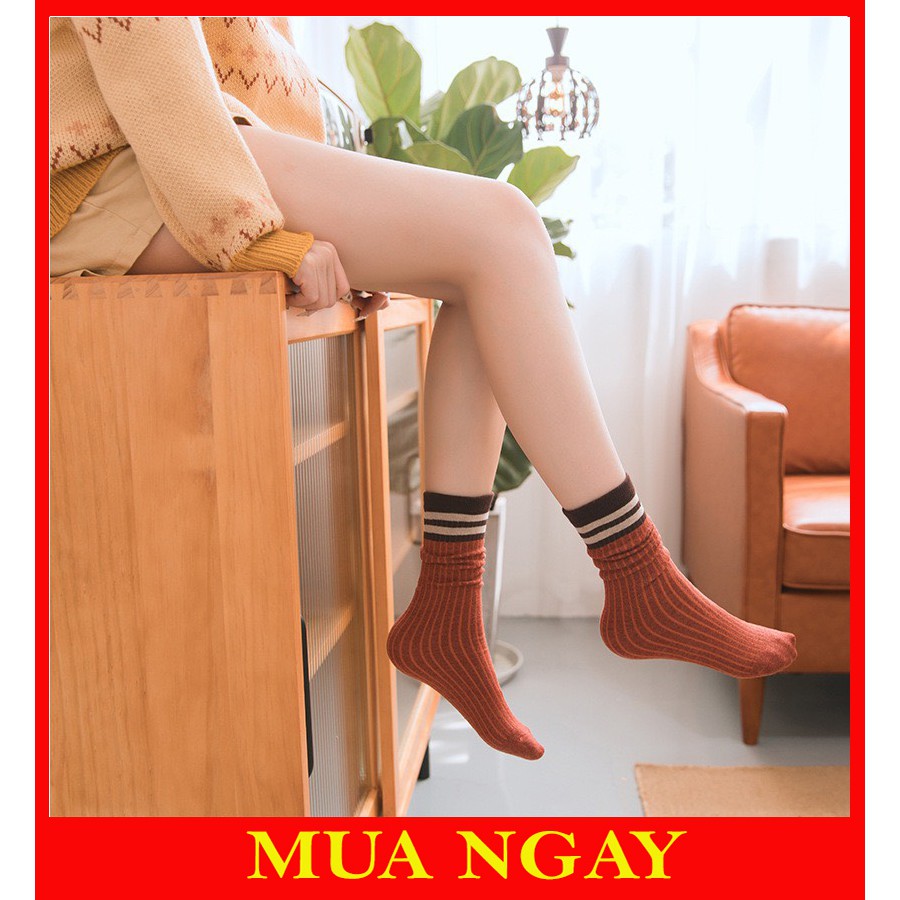Tất vớ dài nữ vintage Hàn Quốc siêu xinh TN08