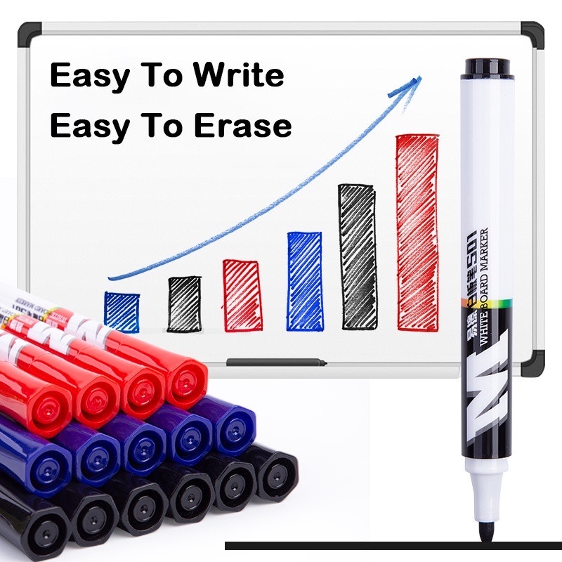 Bút dạ viết bảng M&amp;G xóa được Mực xanh/đen/đỏ