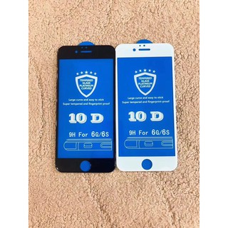 Kính Cường Lực 10D Full Màn Cho Iphone - 6/6S Plus/7/7plus/8/8plus/X