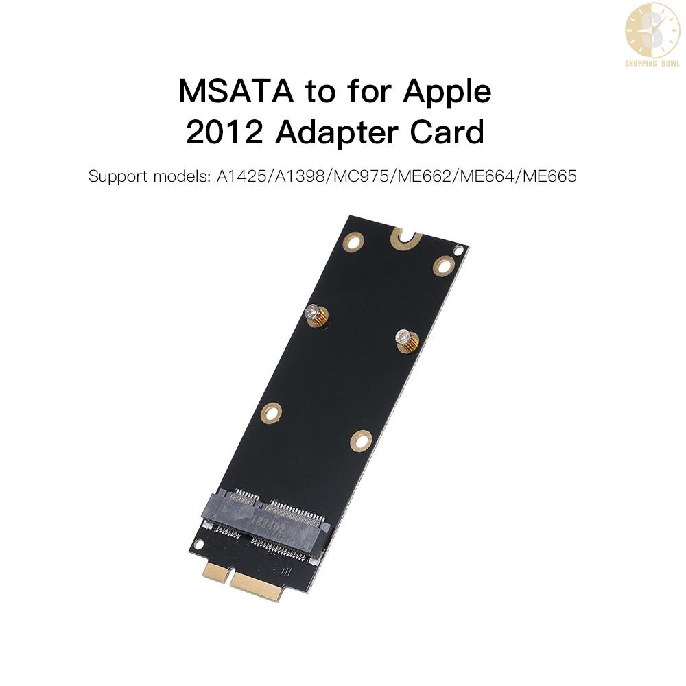 Thẻ Chuyển Đổi Msata Ssd Sang 7 + 17pin Cho 2012 Apple Macbook Pro Retina A1425 A1398 Mini Pci-E Sata Ssd | BigBuy360 - bigbuy360.vn
