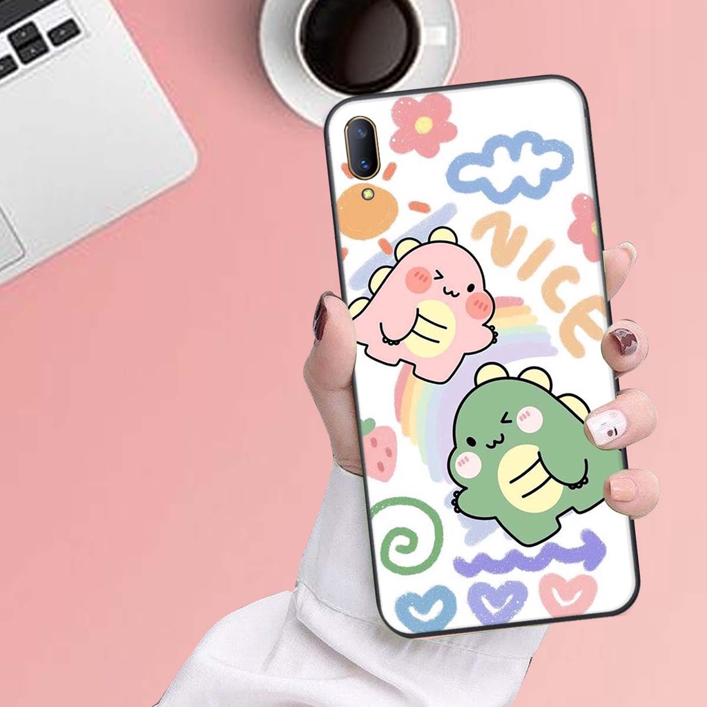 Ốp lưng Vivo V11 in hình khủng long , gấu nâu xinh xắn, siêu cute  mà còn vô cùng RẺ -ĐẸP