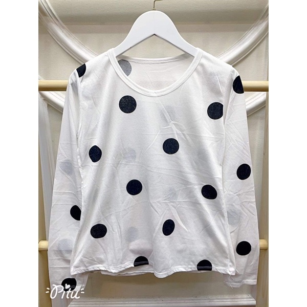 Áo thun chấm bi HSU1