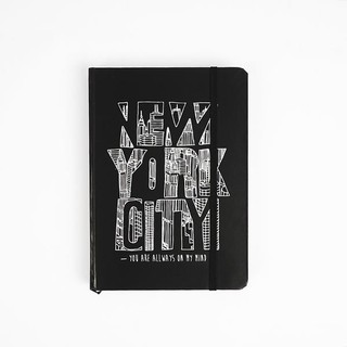 Sổ tay Crabit Typo new york - dotgrid