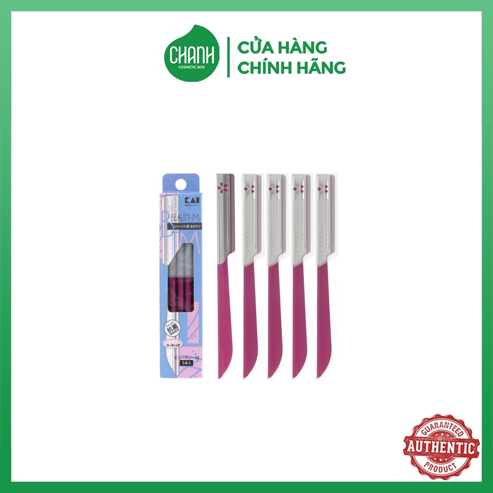 Set 5 dao cạo lông mày KAI