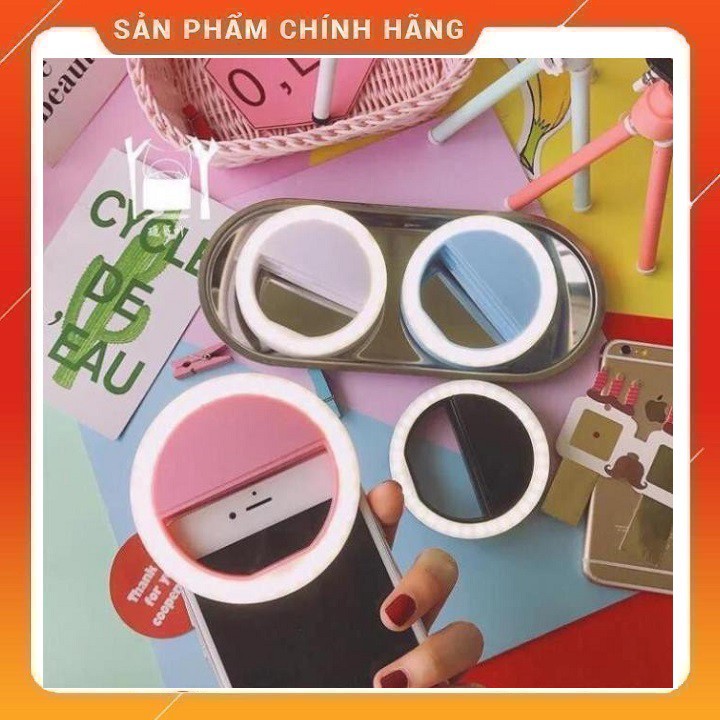ĐÈN LED HỖ TRỢ selfie CHỤP HÌNH TỰ SƯỚNG XJ-01 (CỰC SÁNG)