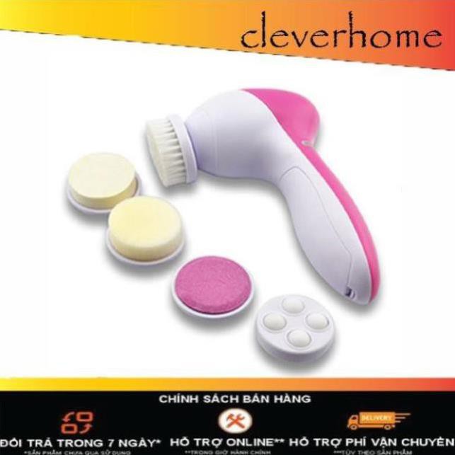 Máy Rửa Mặt, Massage Mặt 5 In 1 Beauty Care Massager đa dạng tiện dụng nhiều chức năng