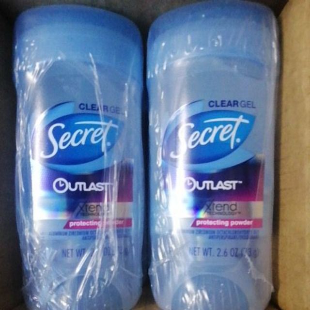 {Cam Kết Chính Hãng} Lăn Khử Mùi Cho Nữ Secret Clear Gel nhiều mùi - 73g - 2.6 oz | BigBuy360 - bigbuy360.vn