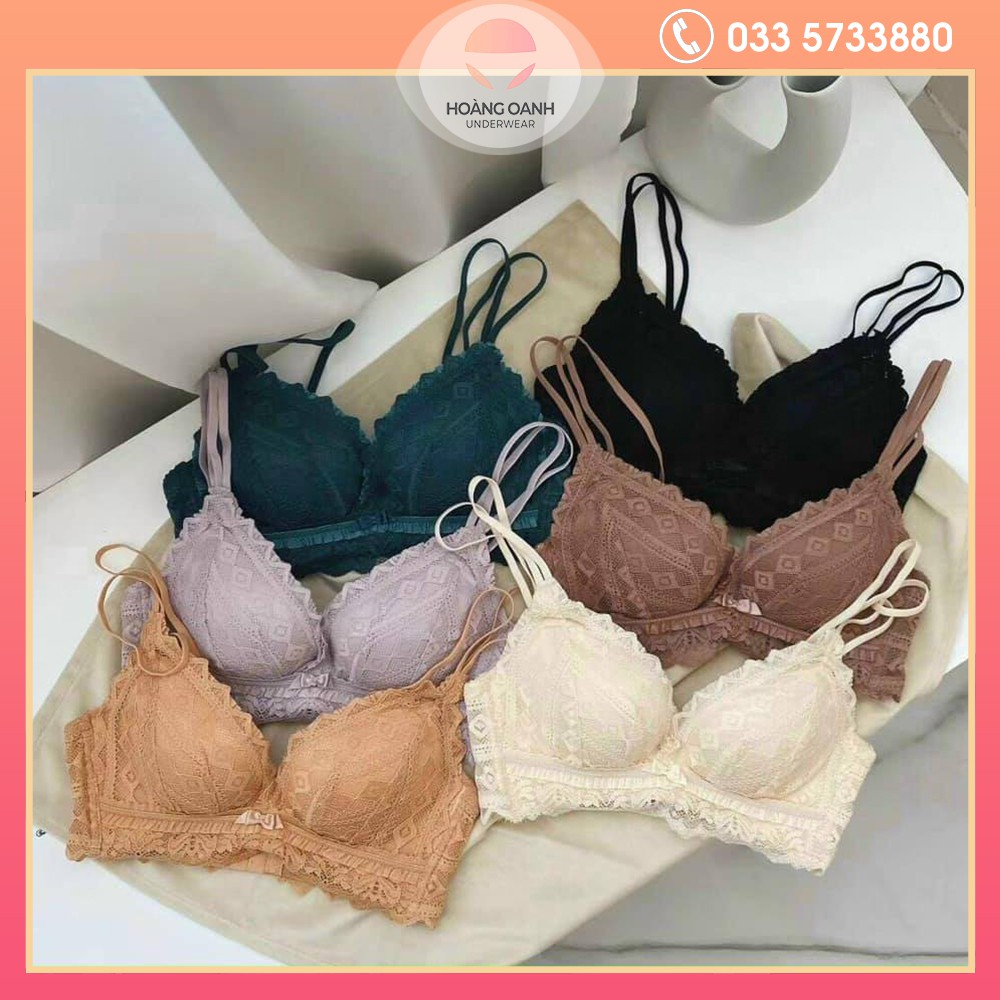 Nội y cao cấp Hoàng Oanh Underwear, bộ đồ lót siêu nâng đẩy ngực - bộ 115hd