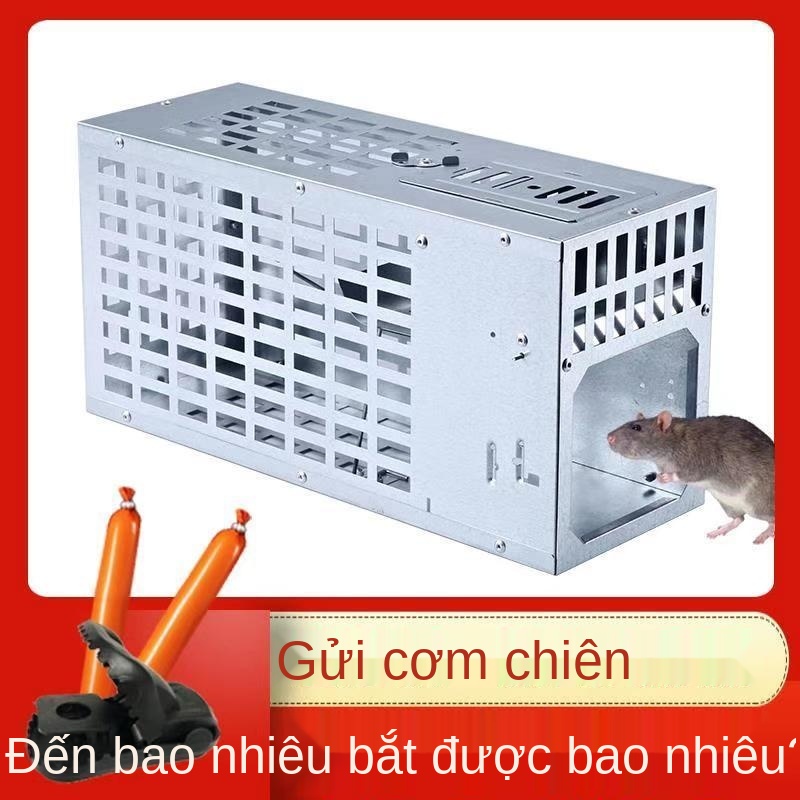 P Bẫy chuột tạo tác lồng hoàn toàn tự động siêu liên tục một tổ cuối hộ gia đình giết kích thước trung bình