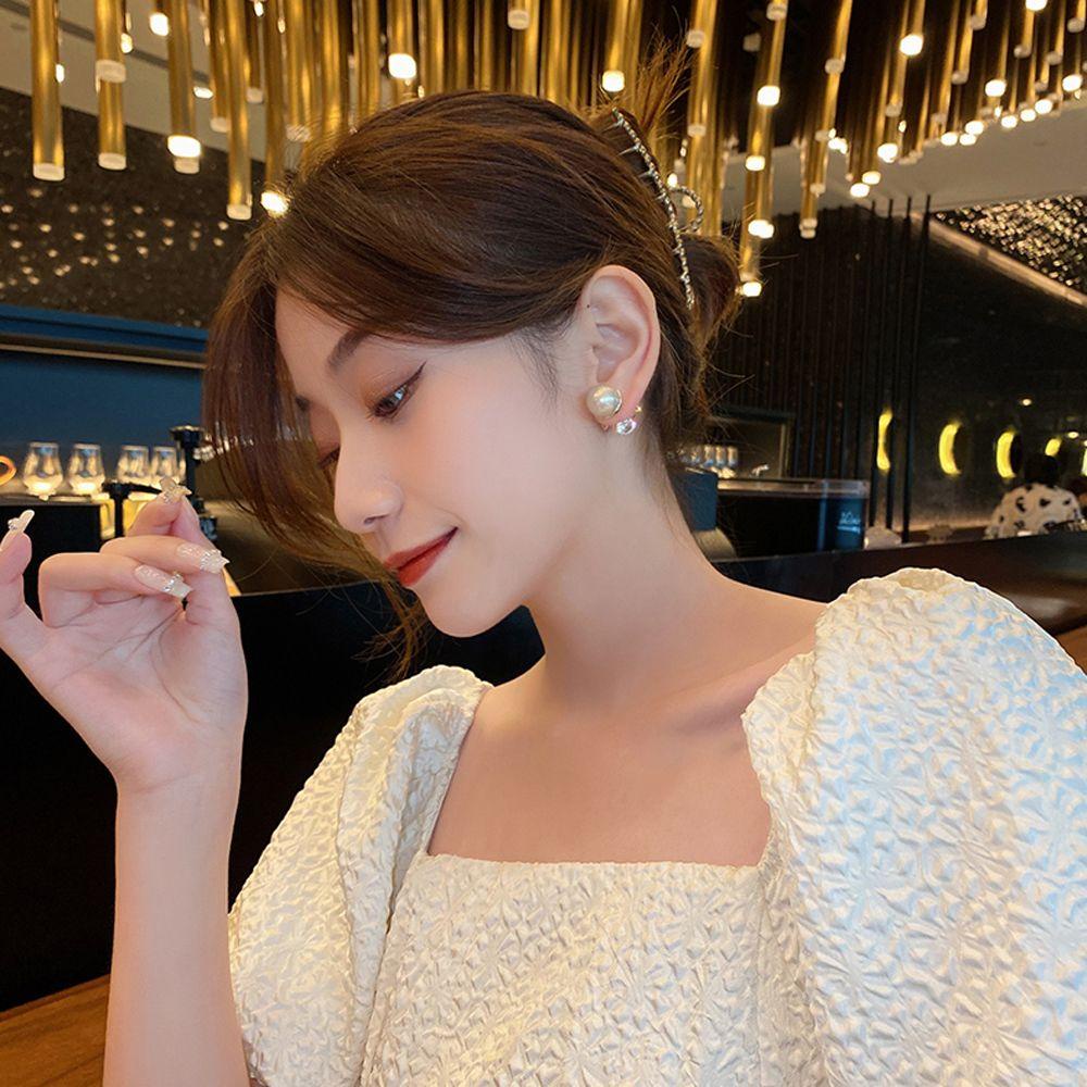 Khuyên Tai VANES1 Họa Tiết Hoa Vintage Thanh Lịch Cho Nữ