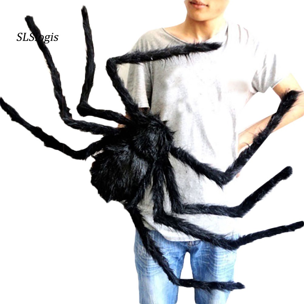 Mô hình nhện cỡ đại trang trí kinh dị mùa Halloween