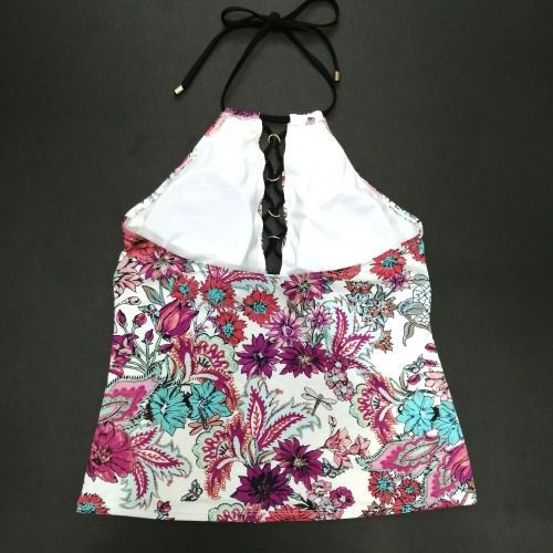 Đồ bơi nữ Gibson Latimer cổ yếm đan dây trước trắng in hoa 8DGN582M ( TH8935 ) | BigBuy360 - bigbuy360.vn