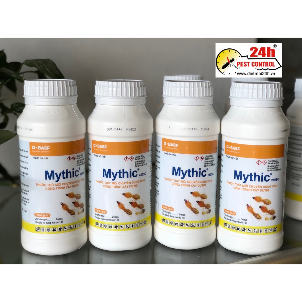 Thuốc diệt mối Mythic 240SC chai 1 lít – Công nghệ trừ mối từ BASF (Đức)