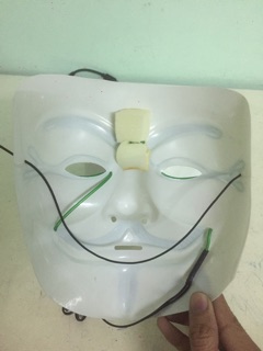 [XẢ KHO 3 NGÀY]  Mặt Nạ Hacker Phát Sáng Đèn Led DJ