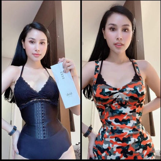 Kem Tan Mỡ Bụng Slimming Body Slimming Day Collagen Và Đai Nịt Bụng Amy Sline