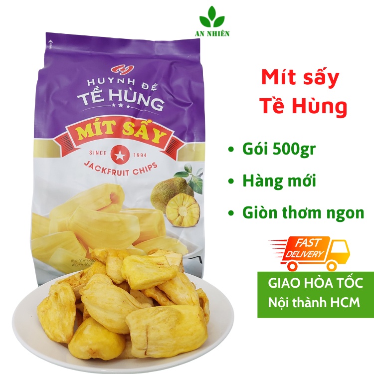 Mít sấy Tề Hùng 500gr hàng nguyên giòn ngọt