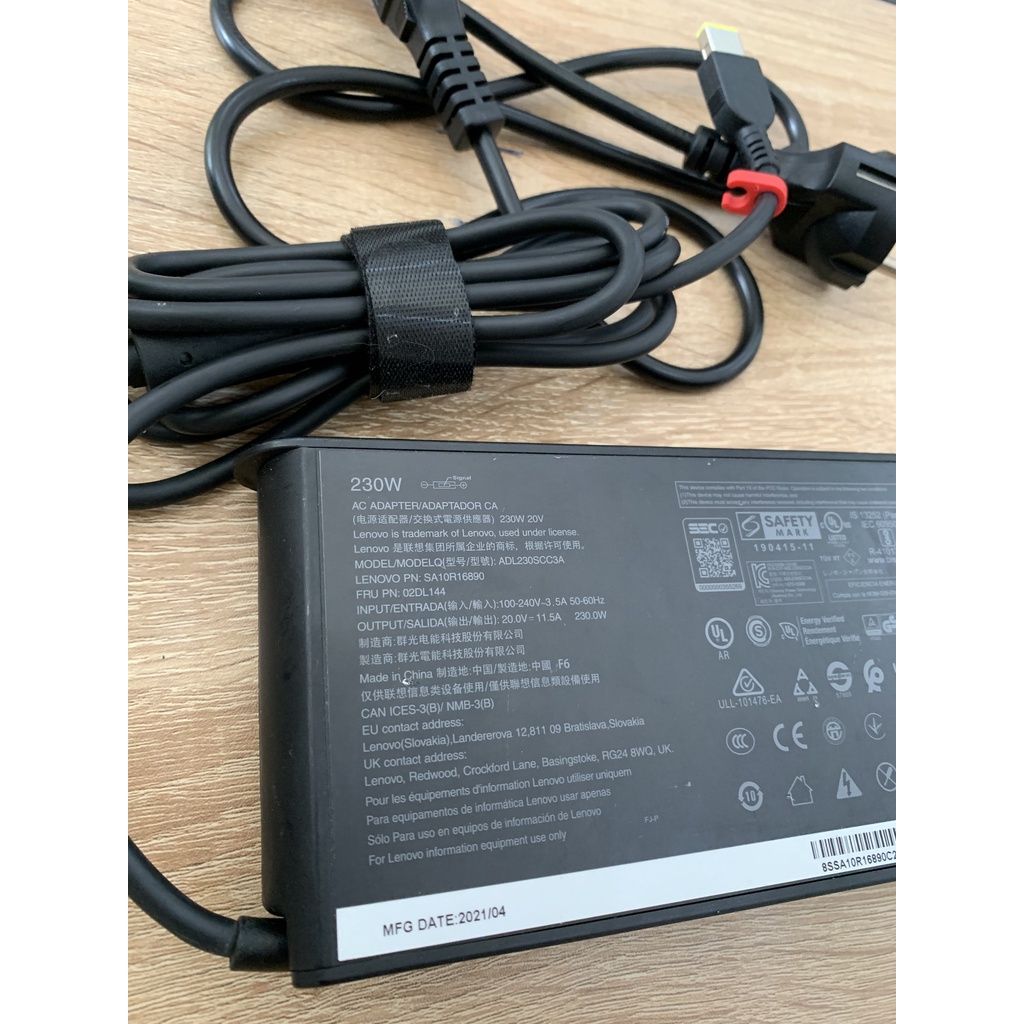 Sạc laptop lenovo 230w ovan hàng xịn dành cho các dòng cao cấp, hình thật, zin theo máy.